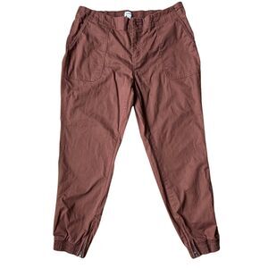 Pact Woven Twill Utility Jogger Size XL Organic Cotton